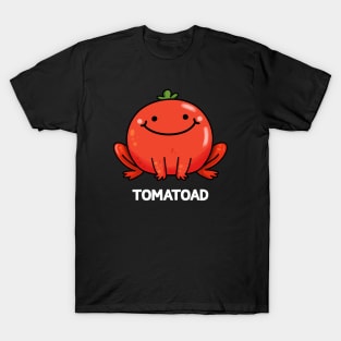 Tomatoad Cute Tomato Toad Pun T-Shirt